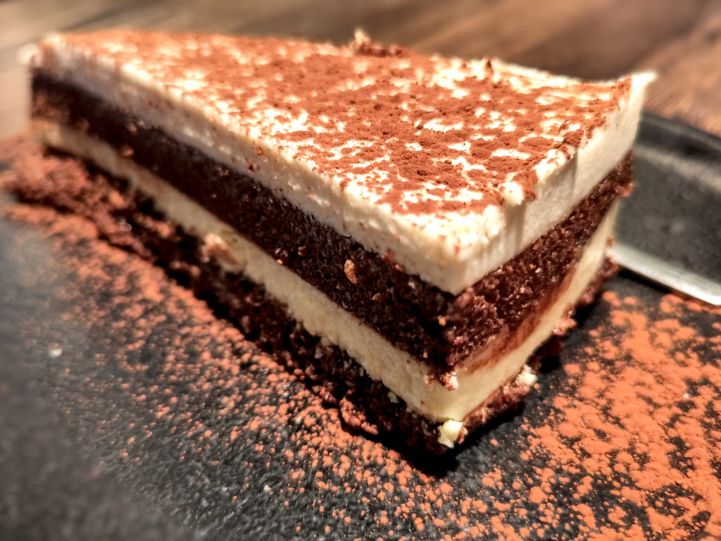 Tiramisu la desert, la Green House în Bruxelles