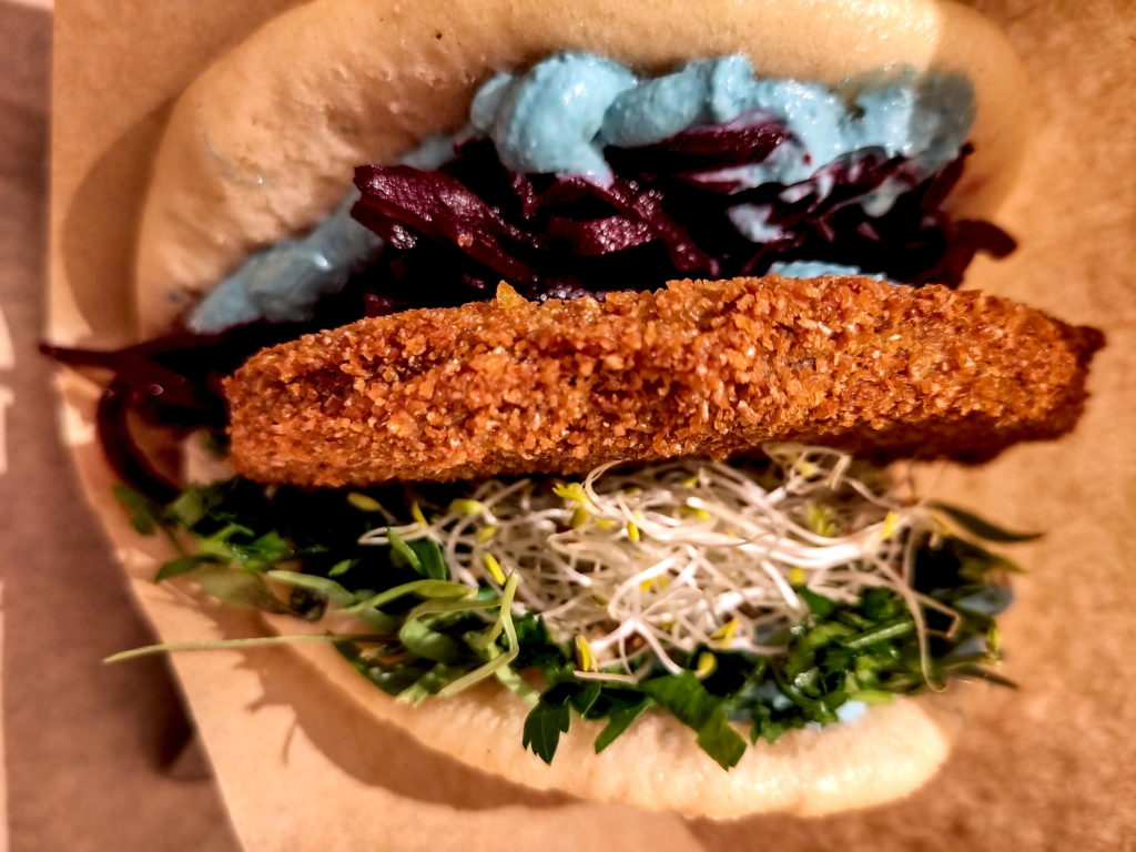 Blue sheitan bao, la Wonderbao, în Bruxelles