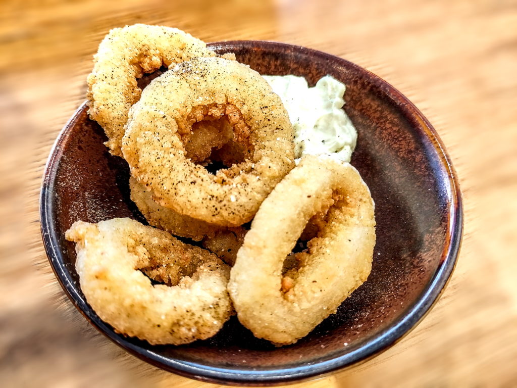 Calamari vegani, la Liu Lin, în Bruxelles