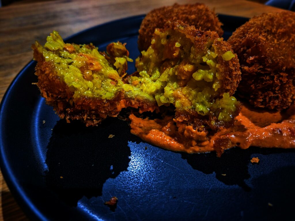 Arancini cu cartof dulce, la PlantEat /it/