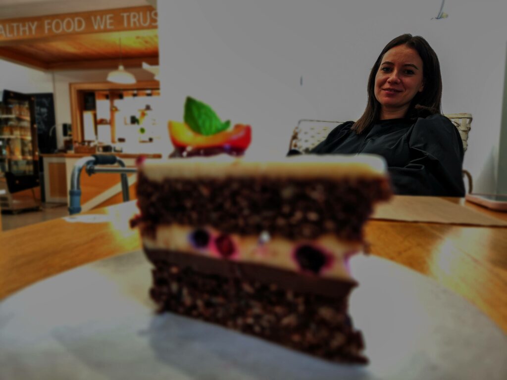 Rawdia Constanța, brownie cake, făcut de Elena
