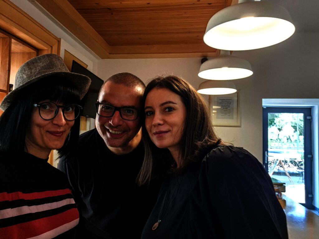 Rawdia Constanța, cu Ștefan și Elena