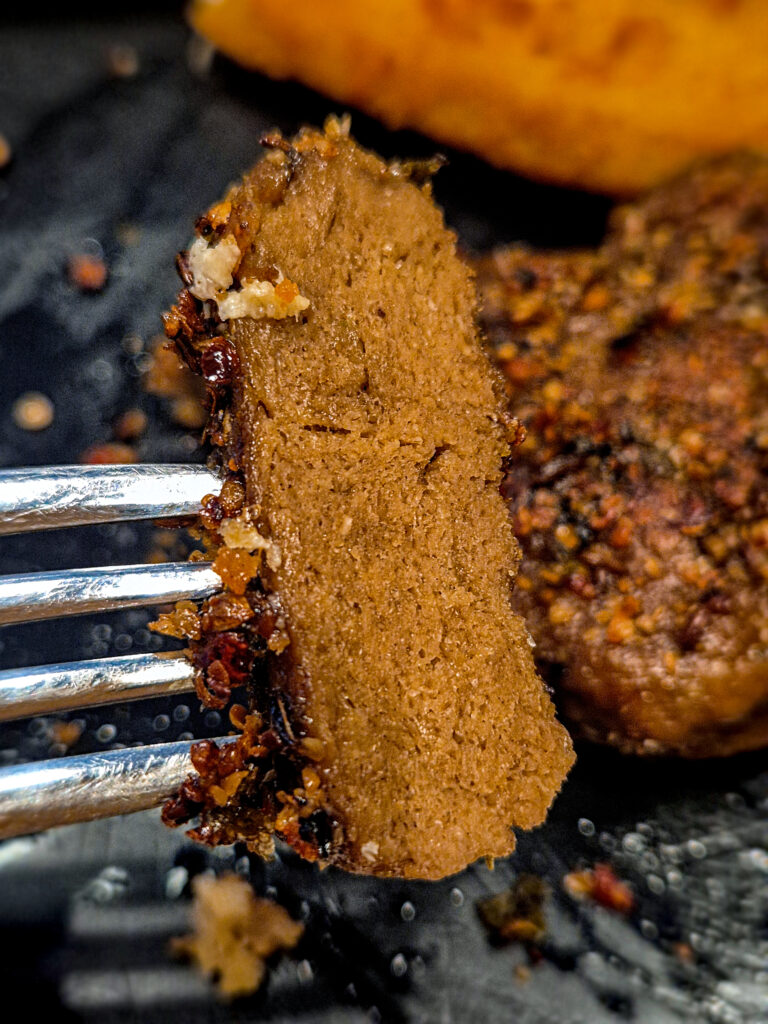 Steak vegan, la Veggiez, în Viena