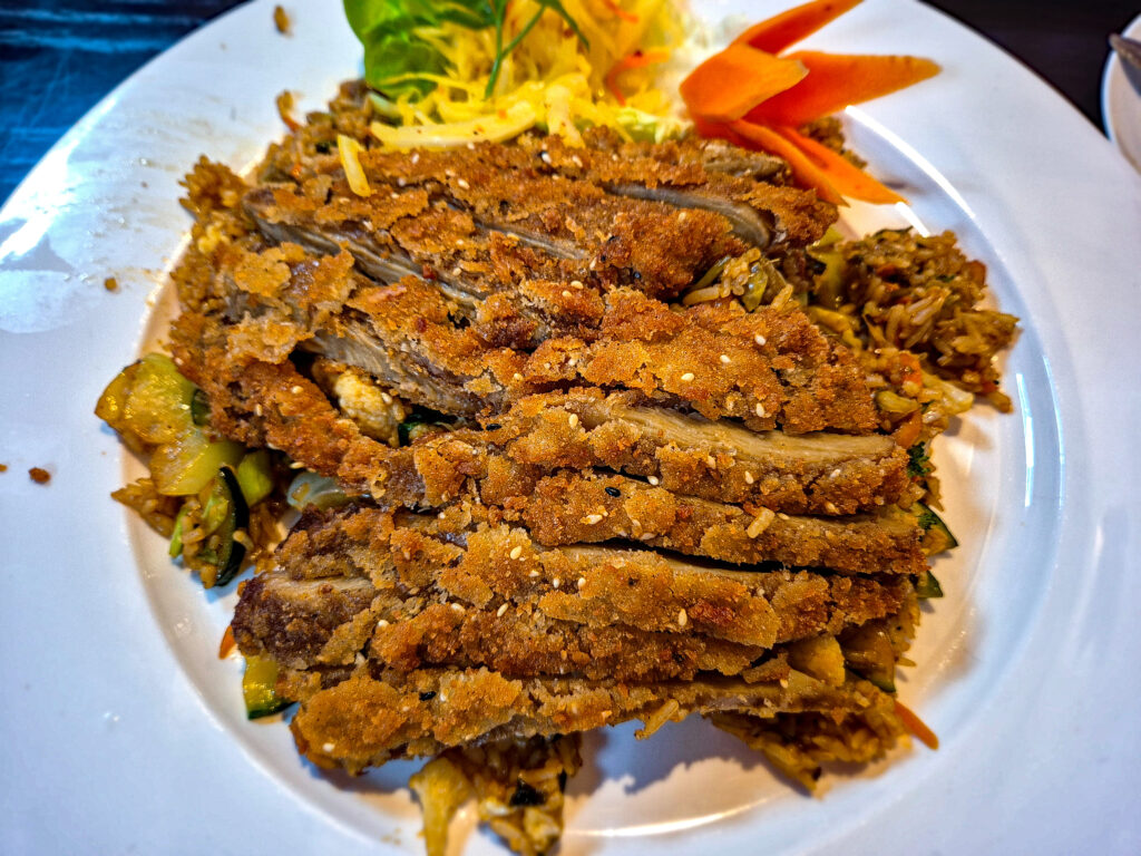 Curcan vegan, la Tau Vegan, în Viena