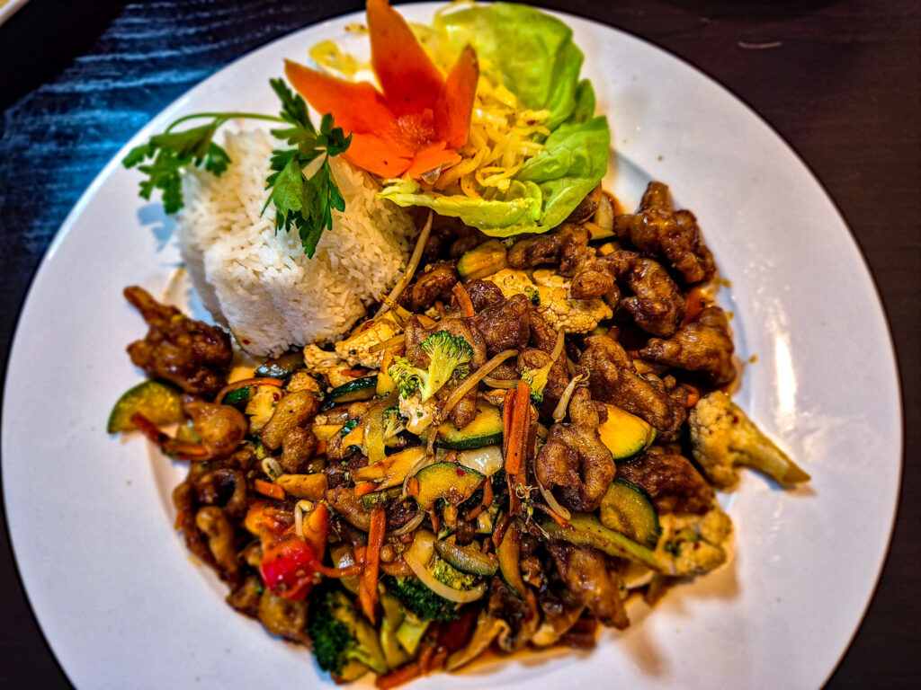 Porc vegan, la Tau Vegan, în Viena