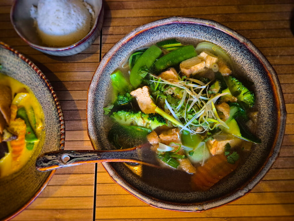 Supă Pho, la Soy Vegan, în Munchen