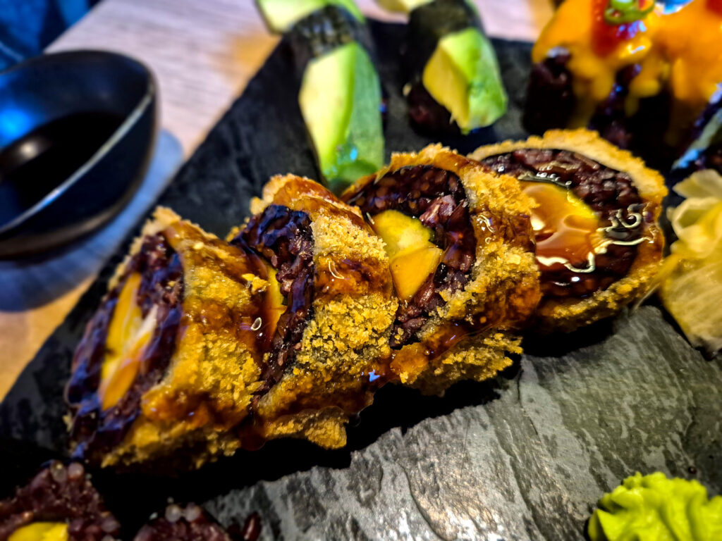 Sushi (tempura tiger), la Secret Garden, în Munchen